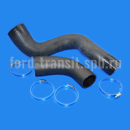 Патрубок интеркулера Форд Транзит (2.2) 11- (к впуску, RWD, 2168125)  купить в сети магазинов автозапчастей Транзит, цена 3380 ₽