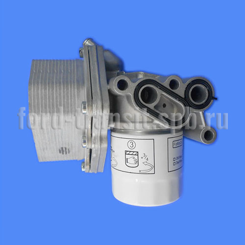 Корпус масляного фильтра Форд Транзит (2.2) 06- (FWD, 2132516)  купить в сети магазинов автозапчастей Транзит, цена 8950 ₽