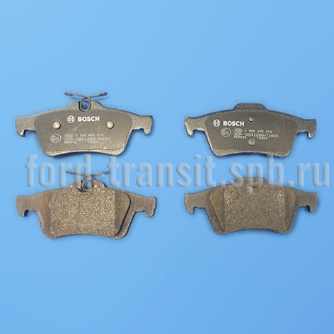 Колодки тормозные задние Форд Фокус 04-н.в, Ц-Макс 03-07 (1360306)  купить в сети магазинов автозапчастей Транзит, цена 2980 ₽
