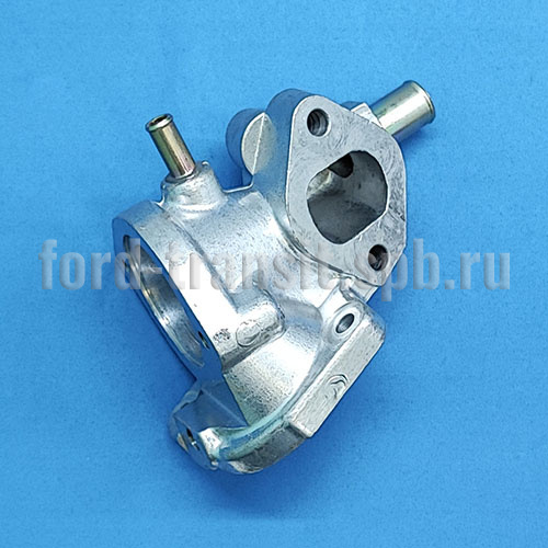 Корпус термостата Форд Транзит (2.5) 84-00 (70 л.с., Lucas, 6178022)  купить в сети магазинов автозапчастей Транзит, цена 620 ₽