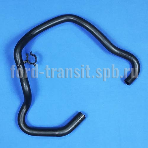 Патрубок термостата Форд Транзит (2.4) 06-08 (RWD, термостат-теплообменник, 1574842)  купить в сети магазинов автозапчастей Транзит, цена 980 ₽