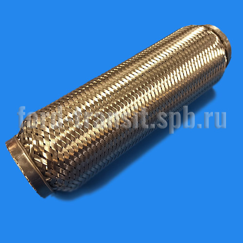 Гофра приемной трубы Форд Транзит 00-06 (FWD, RWD)  купить в сети магазинов автозапчастей Транзит, цена 1380 ₽