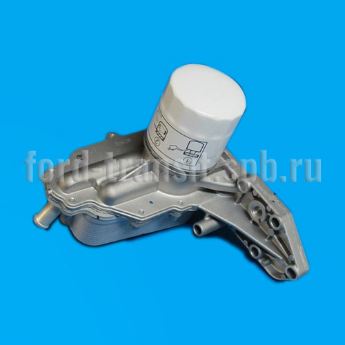 Корпус масляного фильтра Форд Транзит (2.4) 06-11, (2.2) 11- (RWD, 2128720)  купить в сети магазинов автозапчастей Транзит, цена 9680 ₽