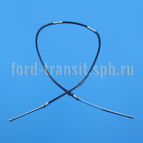 Трос ручного тормоза Форд Транзит 85-91 (130-190, DRW, 6151972)  купить в сети магазинов автозапчастей Транзит, цена 2060 ₽