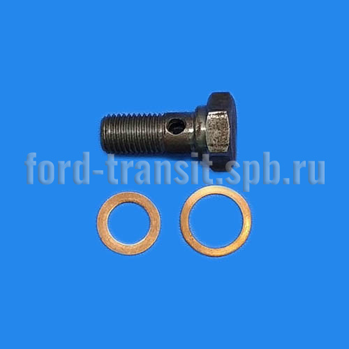 Штуцер подачи масла в турбину Транзит (2.2, 2.4) 06-11 (1744419)  купить в сети магазинов автозапчастей Транзит, цена 1550 ₽
