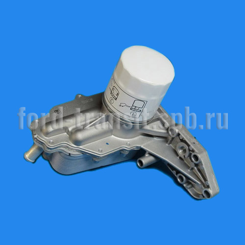 Корпус масляного фильтра Форд Транзит (2.4) 06-11, (2.2) 11- (RWD, 2128720)  купить в сети магазинов автозапчастей Транзит, цена 9840 ₽