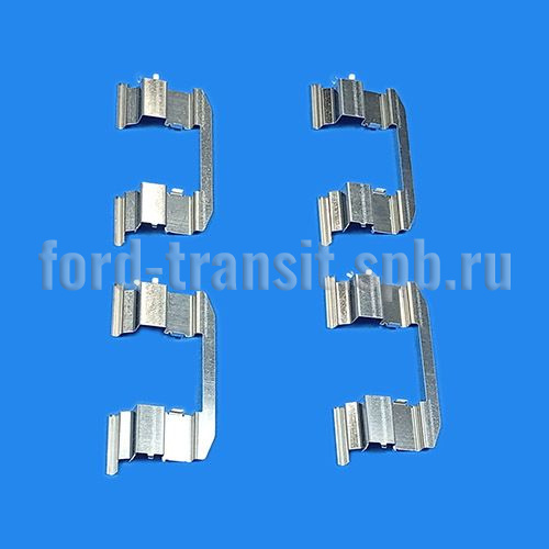 Ремкомплект передних колодок Соллерс Атлант 23- (HYF3501M413-014)  купить в сети магазинов автозапчастей Транзит, цена 390 ₽