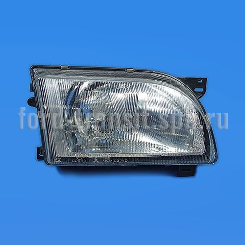 Фара Форд Транзит 94-00 (пластик, без корректора, R, 6677253)  купить в сети магазинов автозапчастей Транзит, цена 4680 ₽