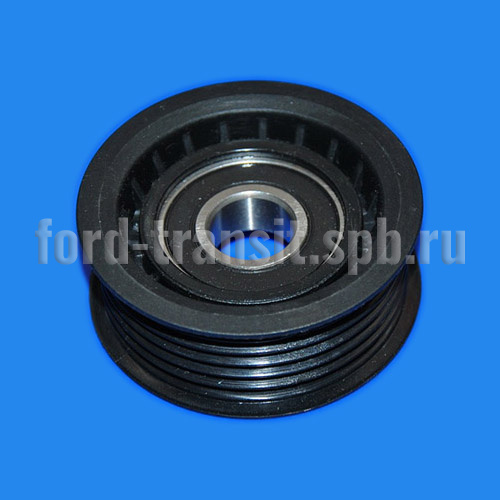 Ролик ремня генератора Форд Транзит (2.0, 2.2) 2000- (FWD, верхний, 1773011)  купить в сети магазинов автозапчастей Транзит, цена 860 ₽