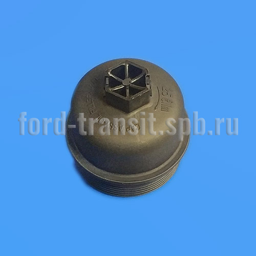 Крышка корпуса масляного фильтра Транзит (2.2, 2.4) 2006-2014 (1303477)  купить в сети магазинов автозапчастей Транзит, цена 450 ₽