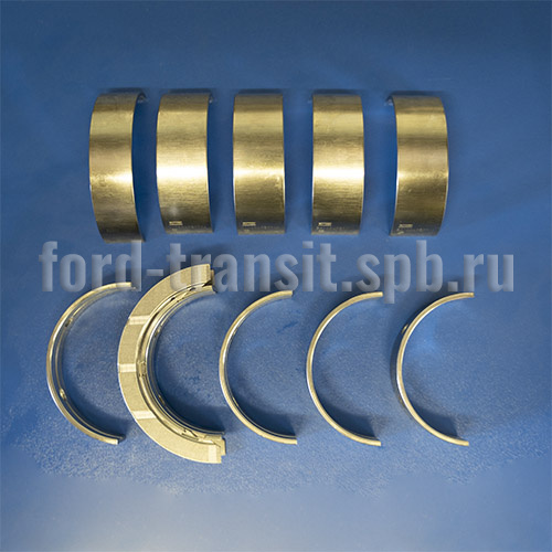 Коренные вкладыши Форд Транзит (2.0, 2.2, 2.4) 00- (0.00, 1676573)  купить в сети магазинов автозапчастей Транзит, цена 3400 ₽