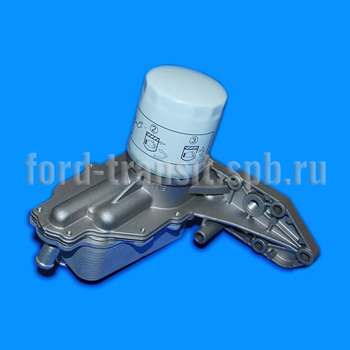 Корпус масляного фильтра Форд Транзит (2.4) 06-11, (2.2) 11- (RWD, 2128720)  купить в сети магазинов автозапчастей Транзит, цена 5980 ₽