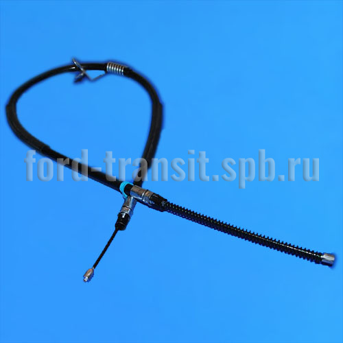 Трос ручного тормоза Форд Транзит 2000-2006 (R, RWD, SRW, 4041988)  купить в сети магазинов автозапчастей Транзит, цена 1980 ₽