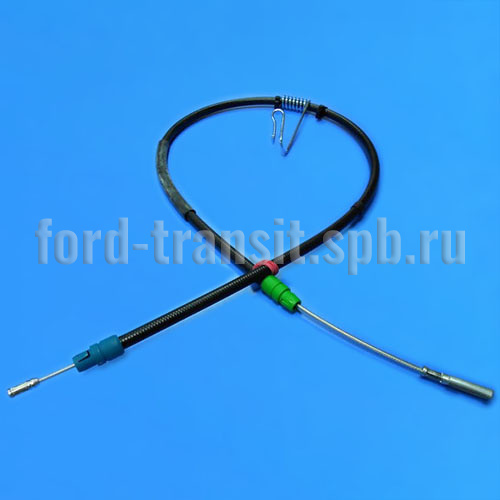 Трос ручного тормоза Форд Транзит 06-14 (L, RWD, DRW, 460E, 1518021)  купить в сети магазинов автозапчастей Транзит, цена 2230 ₽