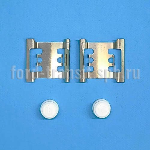 Ремкомплект передних колодок Форд Транзит 91-00 (фиксаторы, 5028765)  купить в сети магазинов автозапчастей Транзит, цена 490 ₽