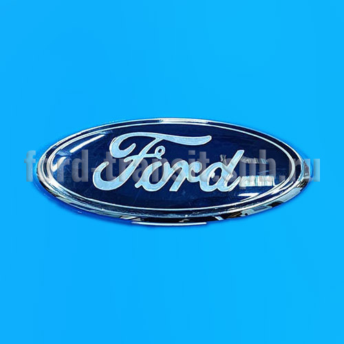 Эмблема "FORD" Форд Транзит 06-14 (передняя, дефект, 2112336)  купить в сети магазинов автозапчастей Транзит, цена 1710 ₽